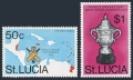 St Lucia 403-404, 404a sheet