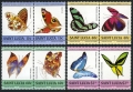 St Lucia 731-734 ab pairs