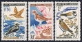 St Pierre and Miquelon 362-364 mlh short set