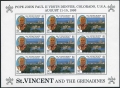 St Vincent 1908 sheet/9-1909