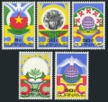 Surinam 703-707, 705a sheet