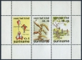 Surinam B318-B322, B321a sheet