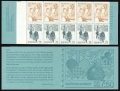 Sweden 1227-1228a, 1229-1230a booklets