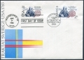 Sweden 1453, USA 2036 FDC