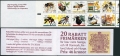 Sweden 1819-1828a booklet