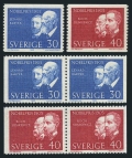 Sweden 689-690 mnh, 691-692 pairs mlh