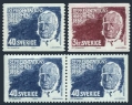 Sweden 701-702, 703 pair mlh