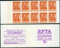 Sweden 718a booklet