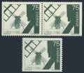 Sweden 748 12 1/2 Vert, 763 pair