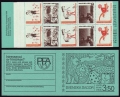 Sweden 837-841a booklet