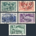 Switzerland 181-185 used