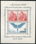 Switzerland 242 ab sheet mlh