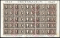 Switzerland 287 sheet CTO-red