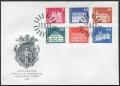 Switzerland 440-445, 447/450 2 FDC