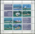 Switzerland 656 ah sheet, CTO