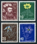 Switzerland B187-B190 mnh-