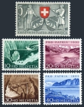 Switzerland B222-B226 mint