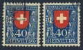 Switzerland B24 used