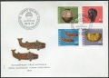 Switzerland B414-B417 FDC