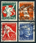 Switzerland B61-B64 used