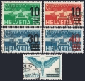 Switzerland C20-C23, C25, used