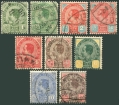 Thailand 75/85 (9) used