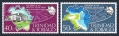 Trinidad and Tobago 243-244, 244a sheet