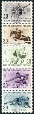 Turkey 1488-1492 strip