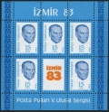 Turkey 2263-2265, 2263a sheet