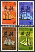 Turks and Caicos 311-314, 314a sheet mlh
