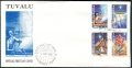 Tuvalu 621-624 FDC