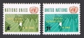United Nations NY 110-111 plate blocks/4
