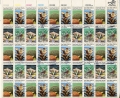 United States 1827-1830a sheet CTO