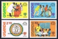 Uganda 266-269, 269a sheet