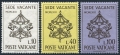 Vatican 362-364 blocks/4