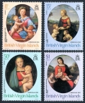 Br Virgin 458-461, 461a sheet
