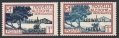 Wallis and Futuna  43 x 2 color