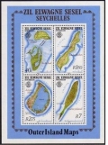 Seychelles Zil Elwannyen Sesel 46-49, 49a sheet