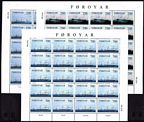 Faroe 90-92 sheets x20