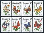 Gambia 1068-1075, 1076-1079