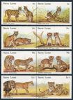 Sierra Leone 497-504a sheets