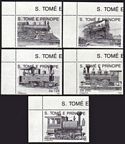 St Thomas & Prince Islands 1071-1075, 1076-1077