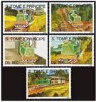 St Thomas & Prince Islands 1133-1137, 1138-1139