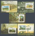 St Thomas & Prince Islands 884-888, 884a-888a deluxe